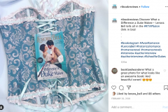 RT Book Reviews Instagram Post - What a Difference a duke Makes by Lenora Bell