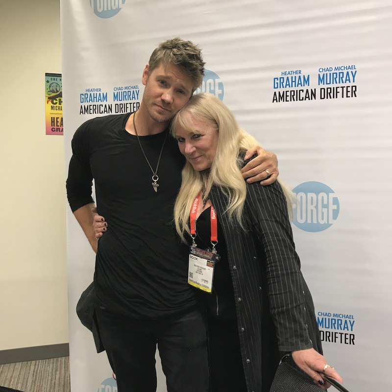 Chad Michael Murray & Author Heather Graham